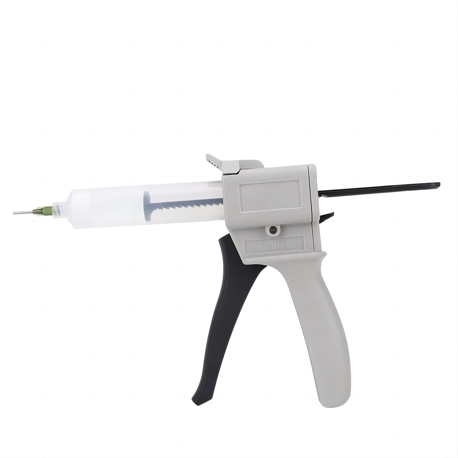 Vifer Black 30Ml Dispenser Glue Gun Impression Mixing Dispensing Gun Plastic Manual Single Tube Dispensing Glue Firearm Handle Tool For Pressing Squeezing