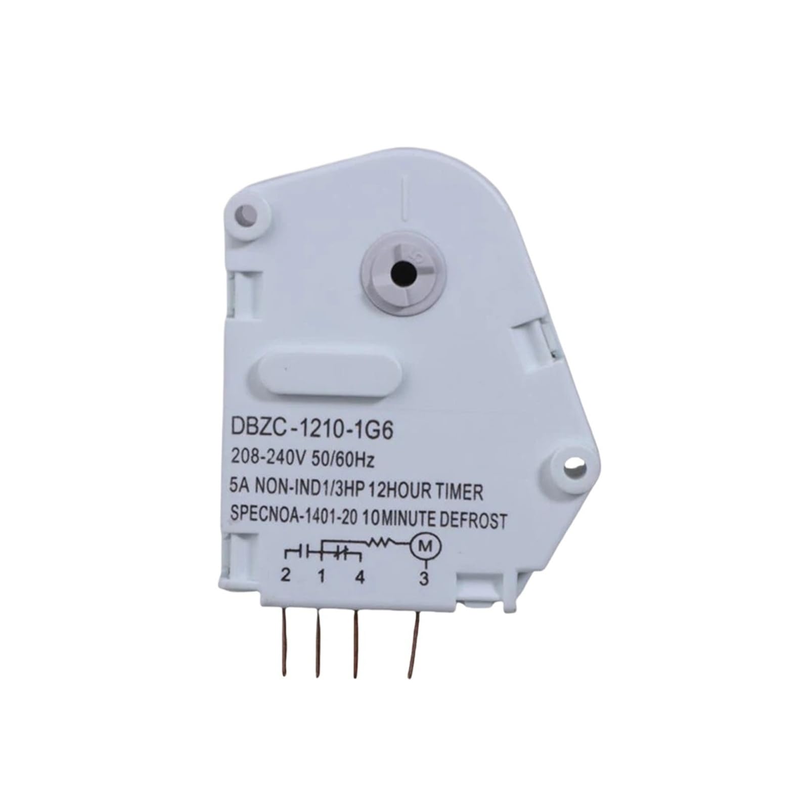 Refrigerator Defrost Timer 1PC DIY Acssories Replament Refrigerator Defrosting Timer For DBZC - 1210-1G6 DBZC - 807-1G2 Parts(DBZC-1210-1G6)