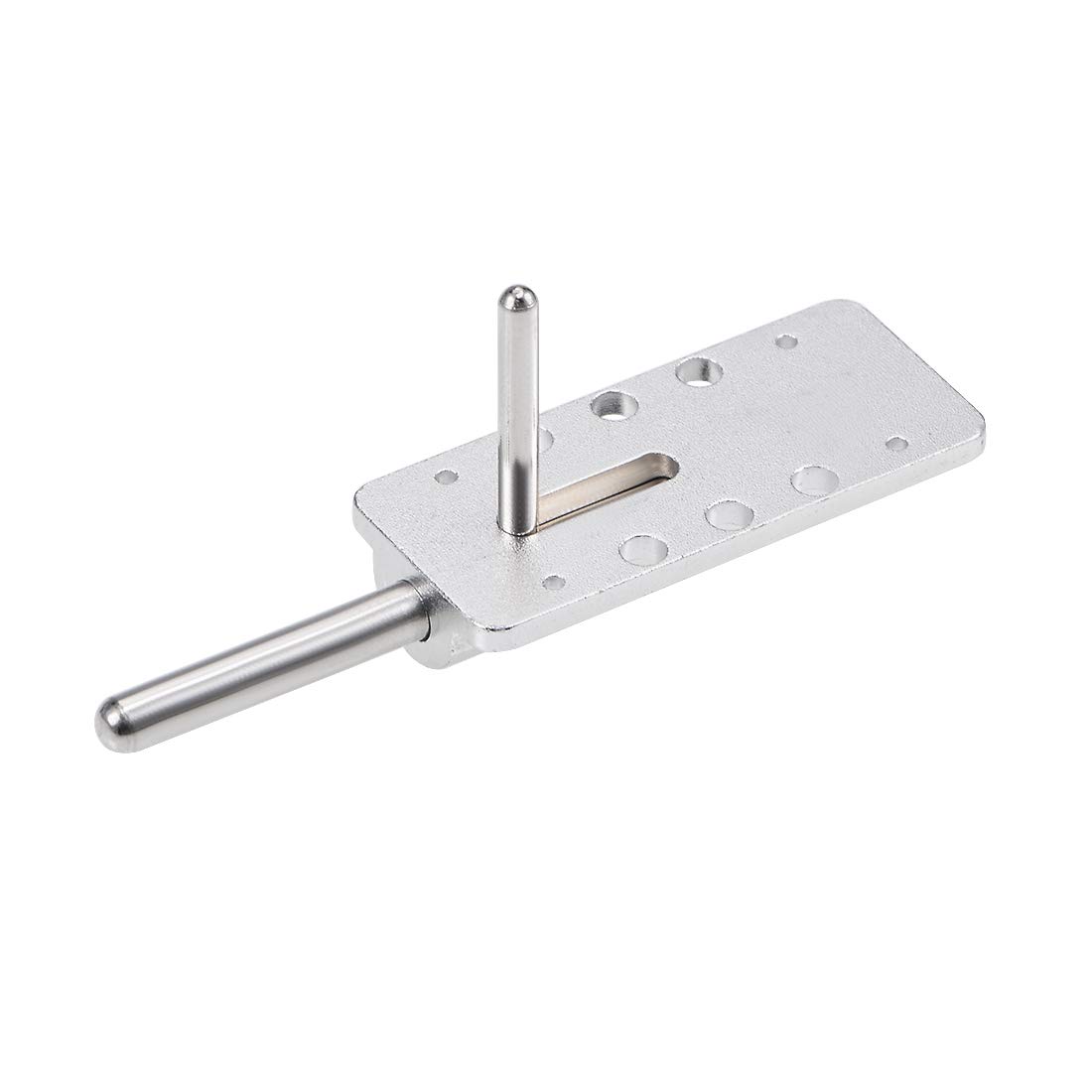 GWYAN 4-Piece Canopy Hatch Lock Latches For RC Airplane Cockpit Cover - Black, Plastic & Brass, 30x6x12.5mm