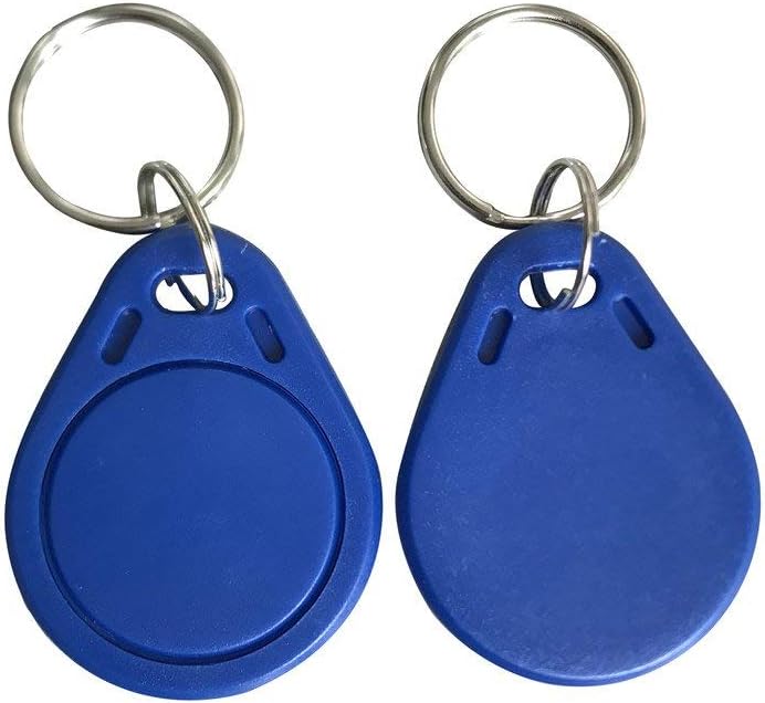 NFC Fob MIFARE Ultralight EV1 13.56mhz Blue Key (Pack of 10)