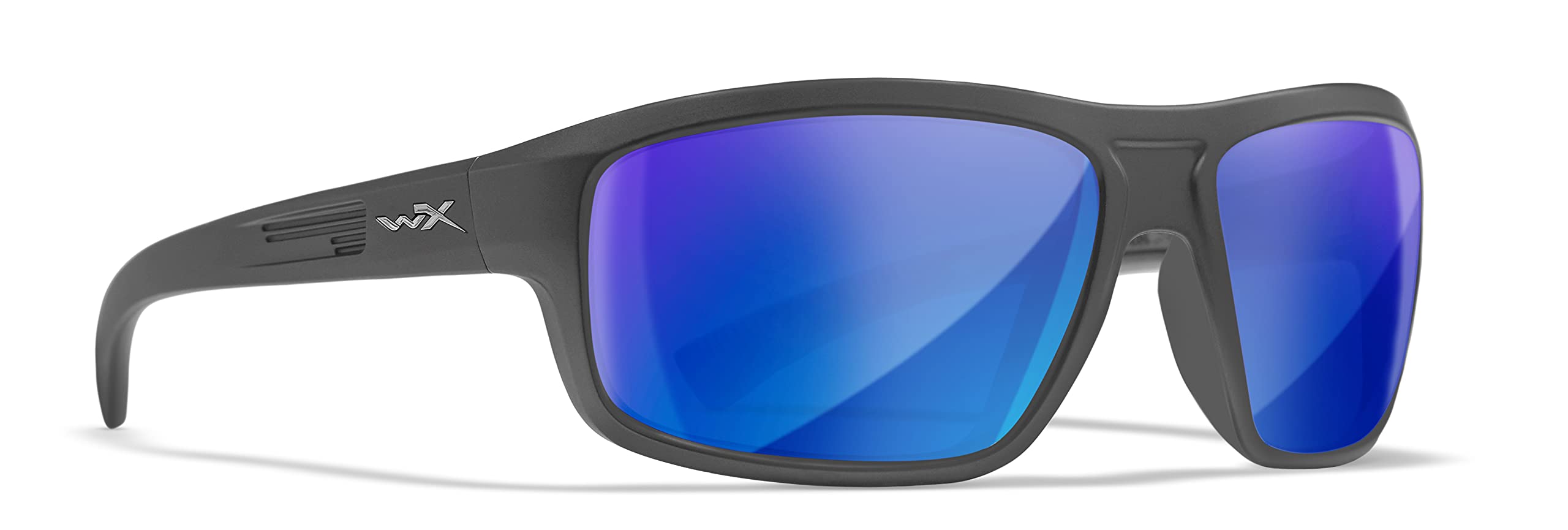 Wiley X │ WX Contend | Sonnenbrille Herren | Sportbrille | Sonnenbrille Herren Polarisiert | 100% UVA/UVB-Schutz | Ideal bei Outdoor-Aktivitäten | Fahrradbrille Wandern Sport