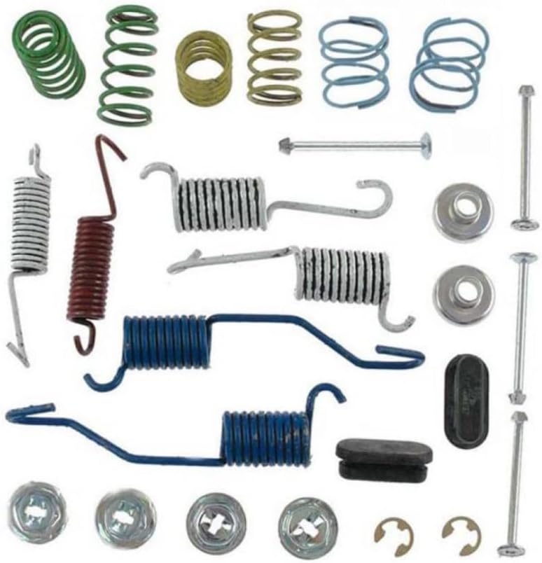 KarParts360 For Chevy S10 1990-2003 Brake Shoe Adjuster And Return Spring Kit | Rear | Gold Classification | Colored Springs