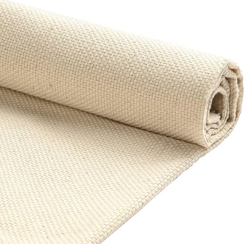 Hand U Journey 1Pc 26.3''x19.6'' Cotton Punch Needle Fabric Monk's Cloth for Rug-Punch/Punch Needle