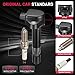 BDFHYK Ignition Coils UF603 and Iridium Spark Plug 97390 Compatible with Honda Accord Odyssey Ridgeline Pilot Acura RL TL TSX ZDX RDX V6 3.5L 3.7L Replaces UF624 5C1722 IC727 C1665 Set of 6