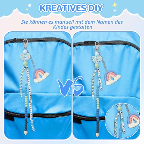 YUNYAKARSA Schultüte Füllung, Rechenkette Geschenk Einschulung Junge, Füllung Schultüte Jungen, Schulkind 2026 Junge Glücksbringer Schulanfang Geschenke für Jungen mit Grußkarte Geschenkbox