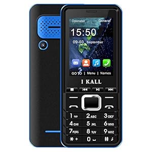 IKALL K33 Dual Sim Keypad Mobile (Blue, 2.4 Inch)