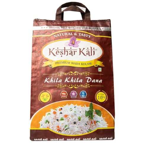 Image of Keshar Kali Wada Kolam Rice, 10 Kg Bag