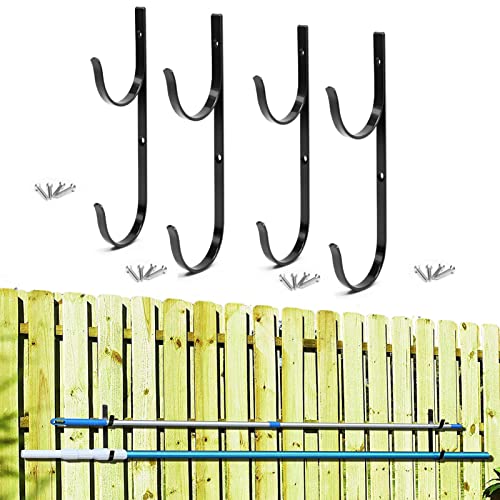 XIAOYEZI Colgador para Poste de Piscina | Soporte de Pared para Poste de Piscina, Duradero y de Larga duración | Accesorios para Piscinas Equipos de jardín, Colgadores multifuncionales Regalos Cover