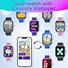 Smartwatch Fitness Orologio Bambini Digitale: 1.75" per Bambini Smart Watch con Contapassi Cronometro Compatibile per iOS Android Impermeabile Monitor Del Sonno Regalo per Ragazzi Ragazze Adolescenti