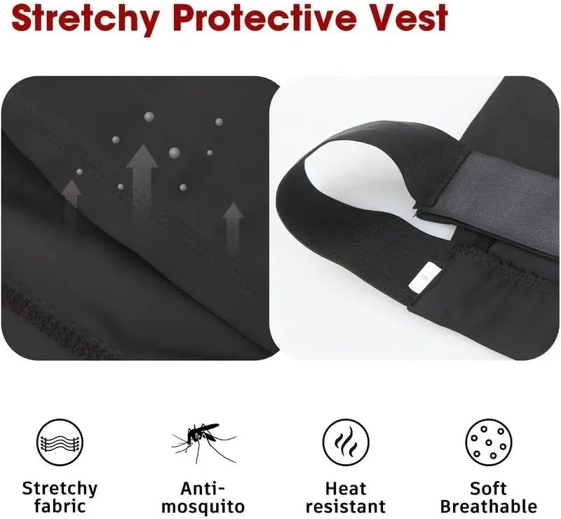 High-Elasticity Spandex Horse Vest with Shoulder Protection - Fit for All Breeds