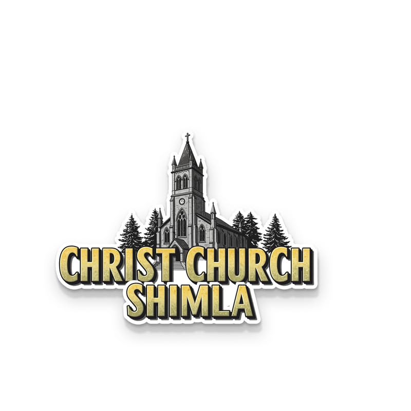 Image of Christ Church Fridge Magnets, Glossy Finish, Stylish Magnet for Fridge, Wardrobe & Metal Surfaces