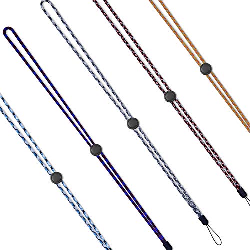 Youowo 5 Pack Lanyard Adjustable Lanyards Neck Strap Lanyard For Keys Pen Phone Id Badges Holder #TOP5