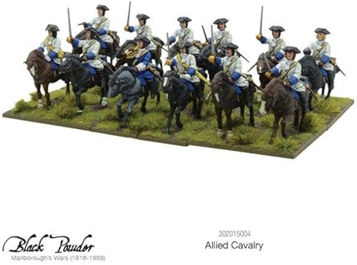 Miniatura 2 de Warlord Black Powder Marlborough's War Cavalry of The Grand Alliance Military Table Top Wargaming Plastic Model Kit 302015004