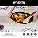 Fennoma Hotrun 2 in 1 Heat Resistant Trivet & Table Runner, 47 Inches Long Trivet for Hot Pots and Pans, Handles Heat Up to 356F, Anti Slip, Waterproof, Ideal for Countertops (Wood & Lace)