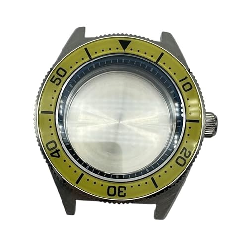 1個の時計改造パーツ ソリッド 42.6mm ステンレススチール SBDC053 時計ケース 夜光ベゼルガラス NH35/36 自動巻きムーブメントに適合(A13)