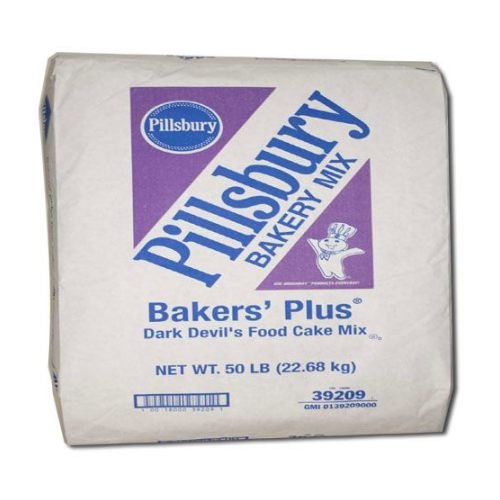 Mix Bakers Plus Dark Devils Food 50 Pound
