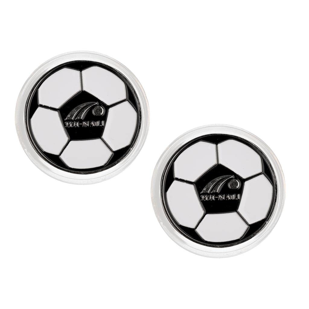 2 Piece Football Soccer Referee Flip Coin Judge Toss Coin Pick Side Finder| Sports Equipment | Training Gear-image-39