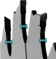 Vista 9 de Makita B-61656-3 hoja de sierra circular de 7-1/4" con punta de carburo de 24 dientes de máxima eficiencia, para enmarcado, paquete de 3