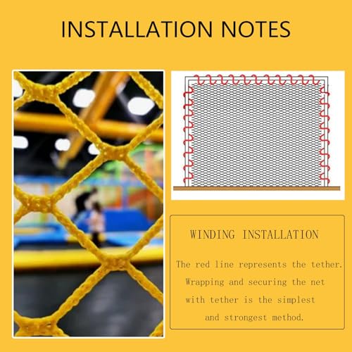 Filet de sécurité balcon protection anti-escalade maille 4cm - 4
