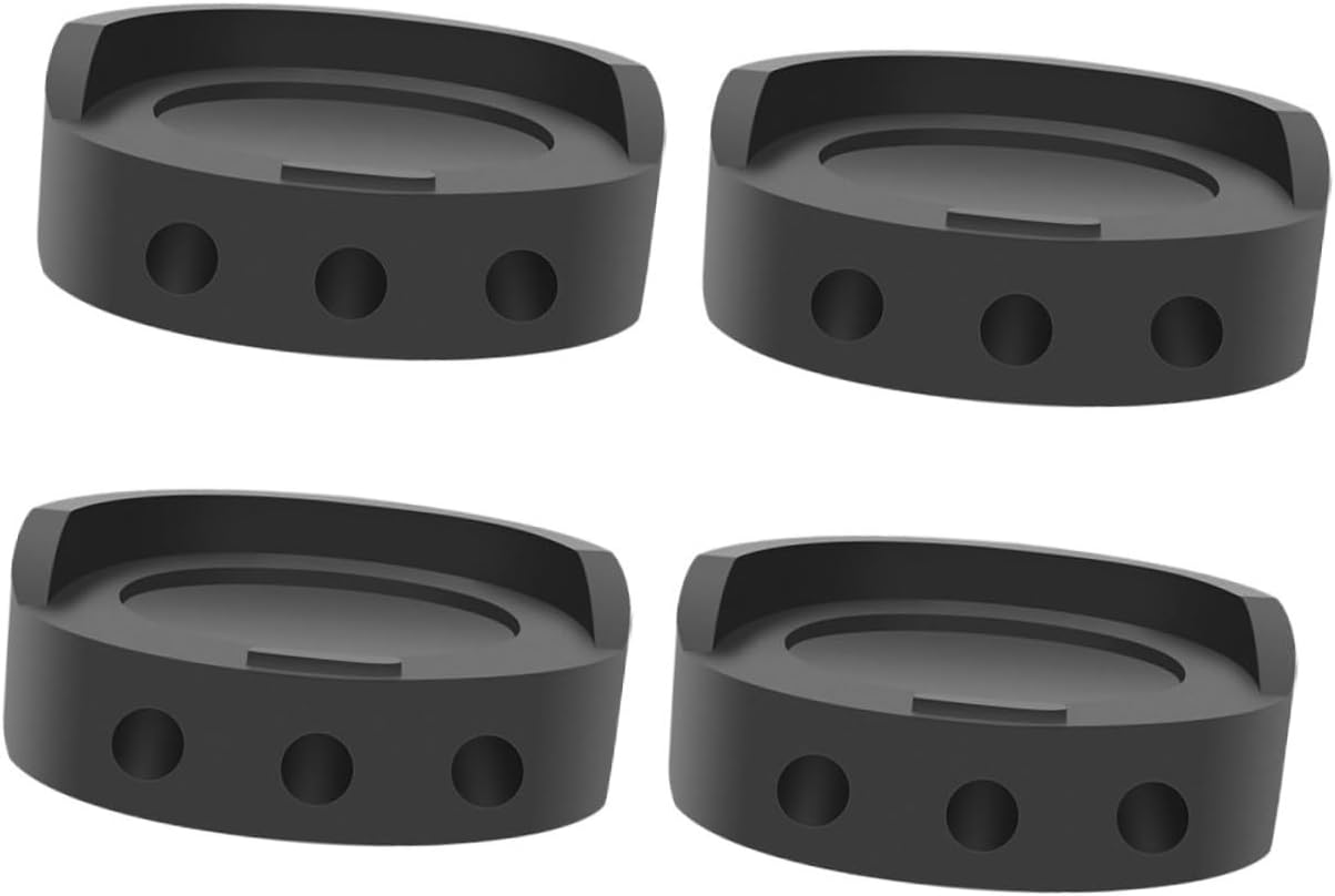 Balacoo 4Pcs Slip Furniture Feet Mats for Refrigerator Washing Machine Durable Heightening Pads Vibration Noise Reduction Heavy Duty Non Slip Design Appliance
