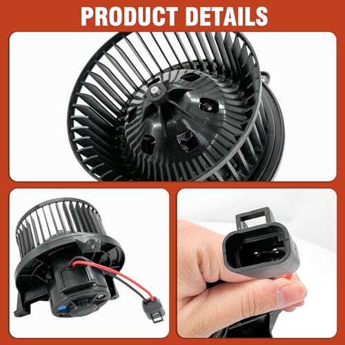Image of AC Heater Blower Motor with Fan 700175 Fit for Nissan Frontier 2005-2021, Nissan Xterra 2005-2015, Nissan Pathfinder 2005-2012, Replaces #27226EA000, 27226EA010