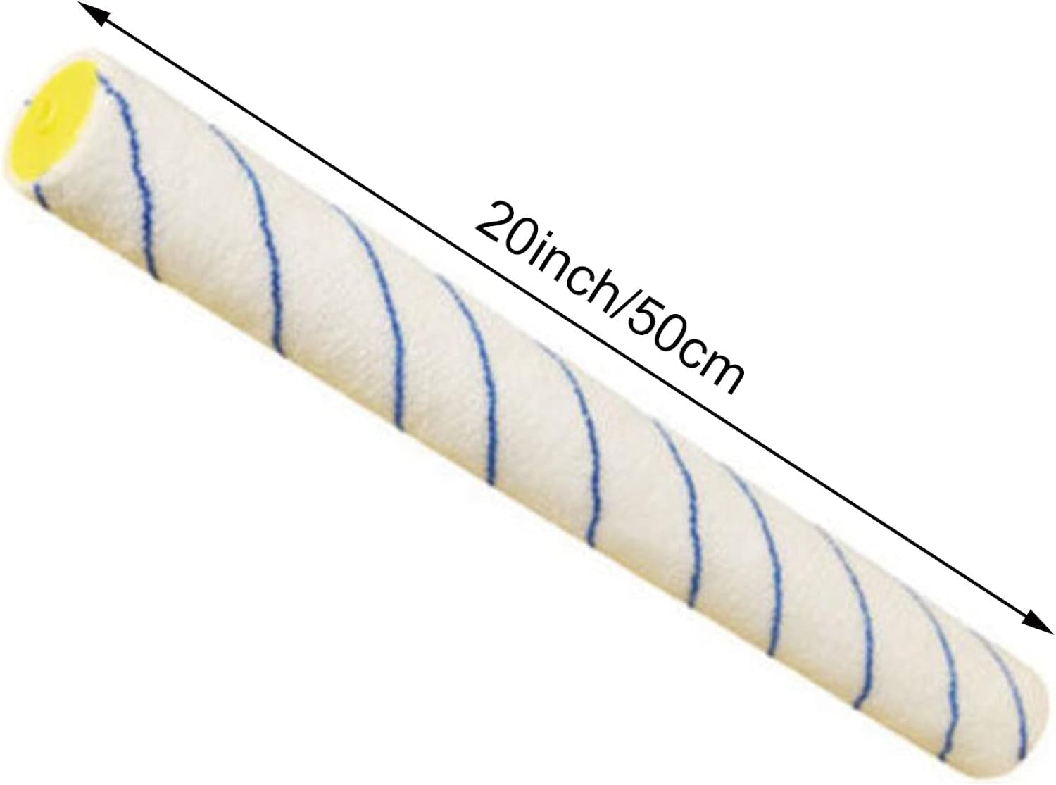 Rullo in microfibra da 50,8 cm, confezione da 2 pezzi, per pittura professionale su pareti e soffitti, per una finitura liscia, ideale per lavori di ristrutturazione domestica e progetti fai da te