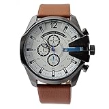 FENKOO Herren-Sportuhr Dualzeit russische Militär Quarz-Uhren für Männer Casual relogio Masculino reloj Hombre