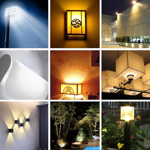 Bombilla LED R7S de 118 mm de 30W con luz blanca cálida 3000K y gran angular 2