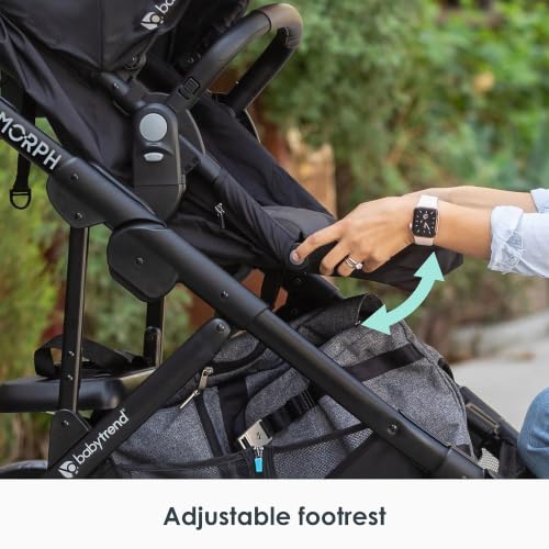 Baby Trend Single to Double Stroller & EZ-Lift Plus Car Seat, Dash Black - image 9