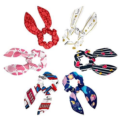 Accessoires pour femme lot de 6 chouchous cheveux et élastiques