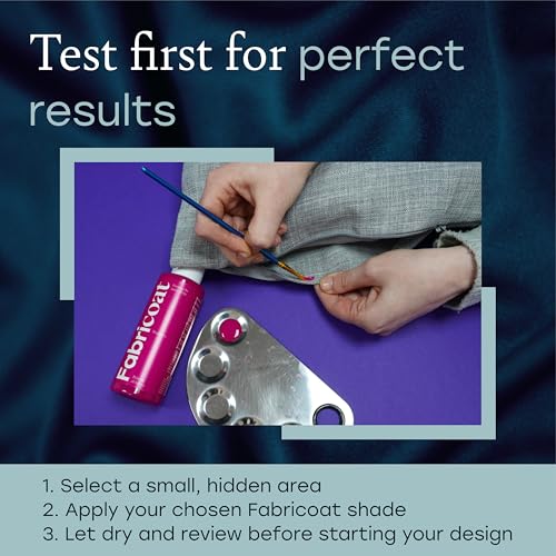 Image of Fabricoat Dark Grey Fabric Paint For Arts, Crafts & DIY Projects | 125ml / 4.2 FL OZ Fabric & Textile Paint Perfect for Clothing, Canvas Shoes, Denim, T-Shirts | Washable Non-Toxic