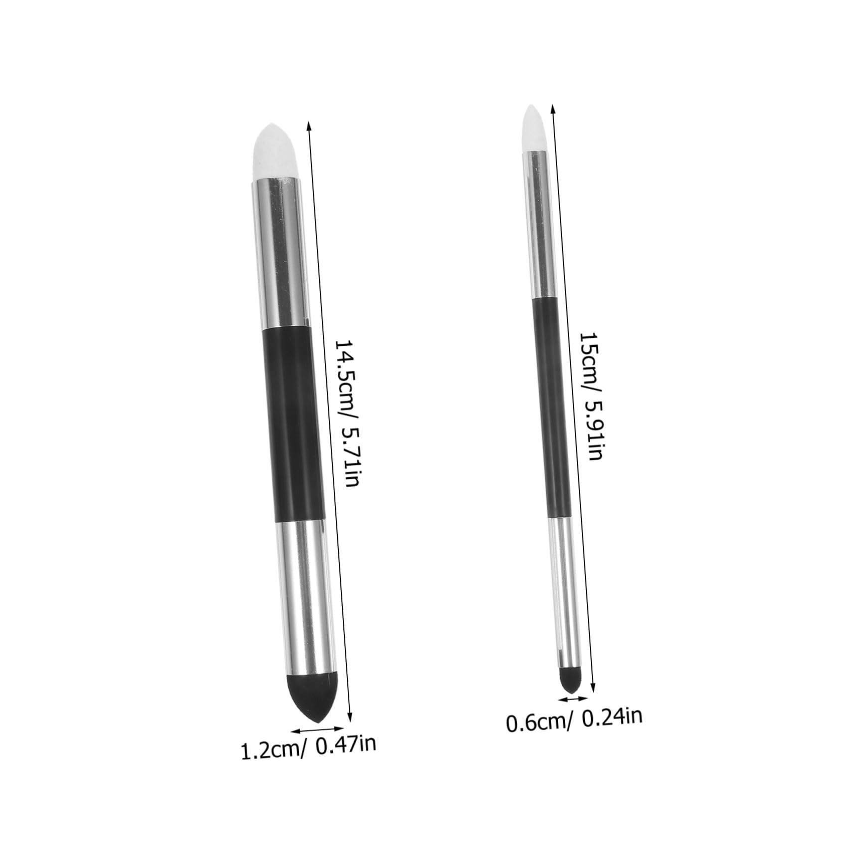 KALLORY Supplies 2 Sets of Sketch Sponge Wiper Sketching Drawing Tools Blending Sticks for Drawing Sketching