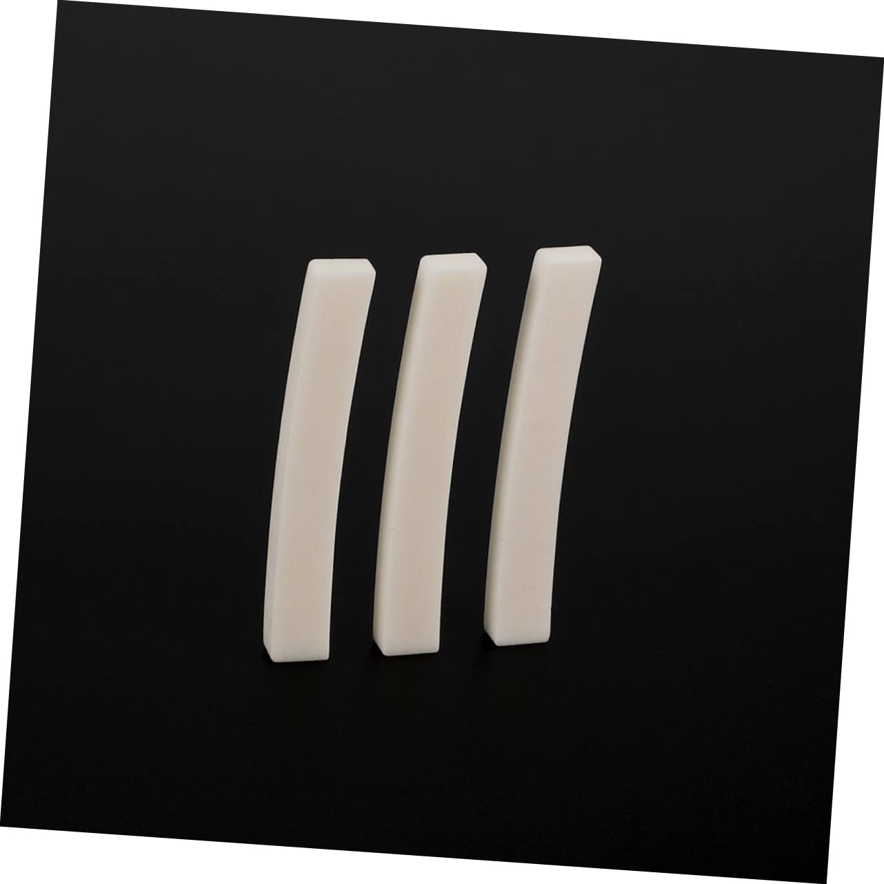 HEMOTON Adjustable Guitar Bridge Nut Natural Bone Pcs for Guitar Repair and Maintenance