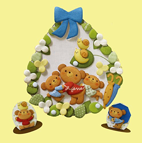 フクサン デコクラフト リース&ポップアップキット おんぶがいいなぁ SFD-1184