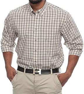 Harbor Bay Big and Tall Plaid Shirt for Men for Men