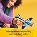 LEGO Creator 3 in 1 Aircraft Race Plane Toy - Building Toy with 3 Building Options, Airplane, Fighter Jet, or Helicopter - Gift Idea for Kids, Boys and Girls, Ages 7+ - 31160
