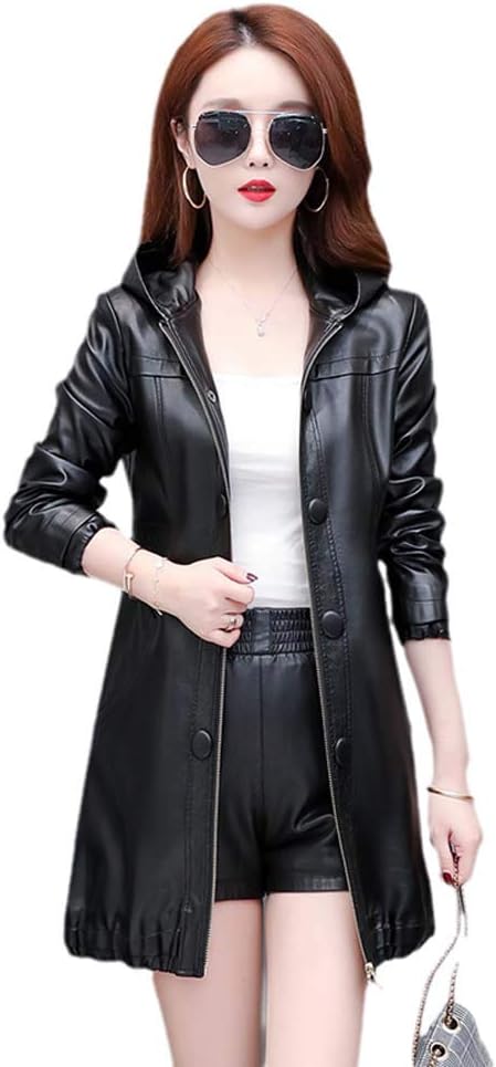 Amazon | [KanshaMingMa] ライダース ジャケット レディース