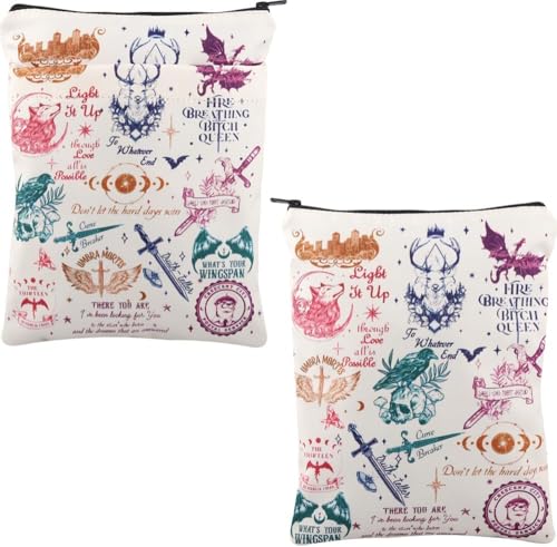 Housse de livre Crescent City pochette de protection ACOTAR merch