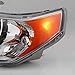 AKKON - Fits 2009 2010 20011 Chevy Chevrolet Aveo5 Both Side Headlights Headlamps Replacement - Left + Right