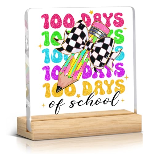 Woght Autism Awareness Gifts 100 Days Decorations 100th Day for Girls Classroom Activities Project Party Favors，It's Fine Everything Is Fine,Cartoon Emotions Friends