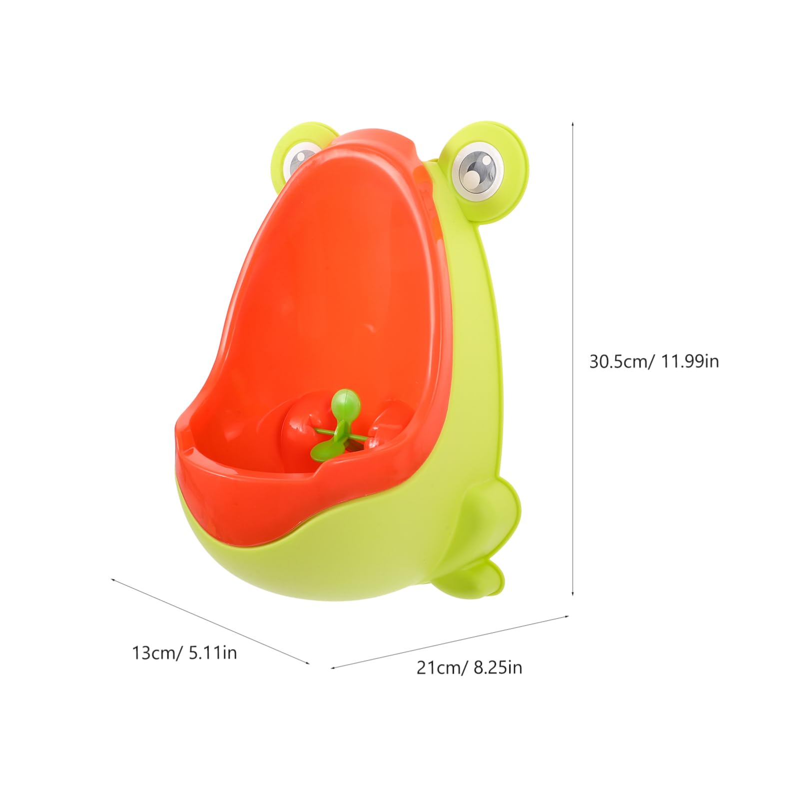 Abaodam Boys Potty Training Urinal Frog Shape Portable Kids Urinal Wall-Mounted Space-efficient