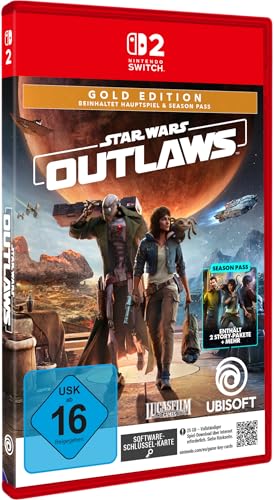 Star Wars Outlaws – Gold Edition (incluye Season Pass) – [Nintendo Switch 2 – Key Card]