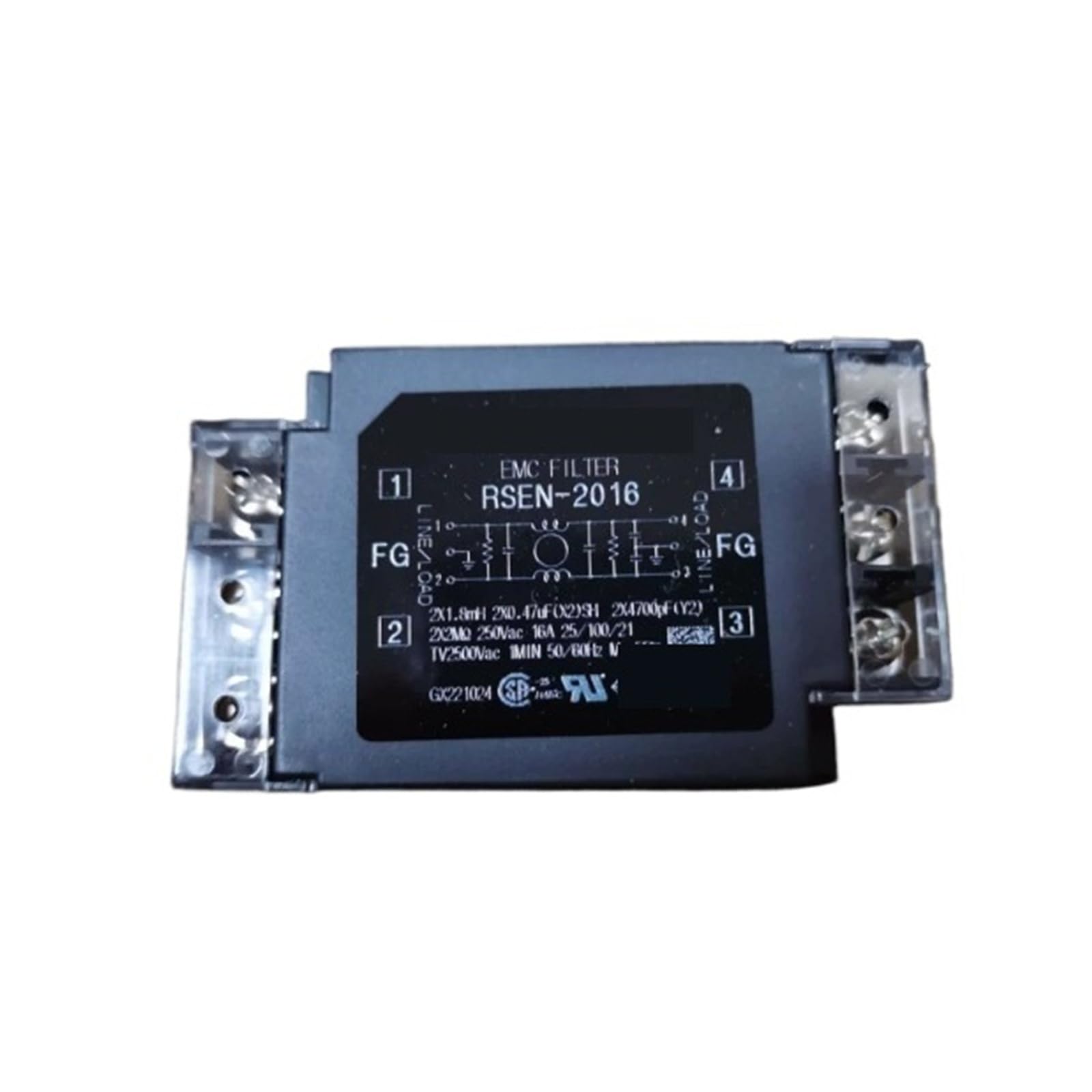 Netzfilter RSEN-2016 Einphasig 16A