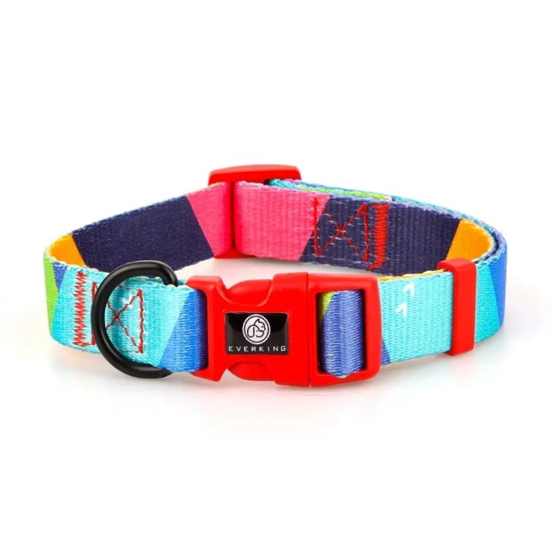 Barknbow Store Dog CollarSuper Comfortable Padded & FashionableSoft Polyester Material Easily AdjustableStrong And Durable CollarAvailable In SmallMedium And Large Size (Large),?30 cm,W_20 cm (B0C4YBW1WJ) Amazon Price History, Amazon Price Tracker
