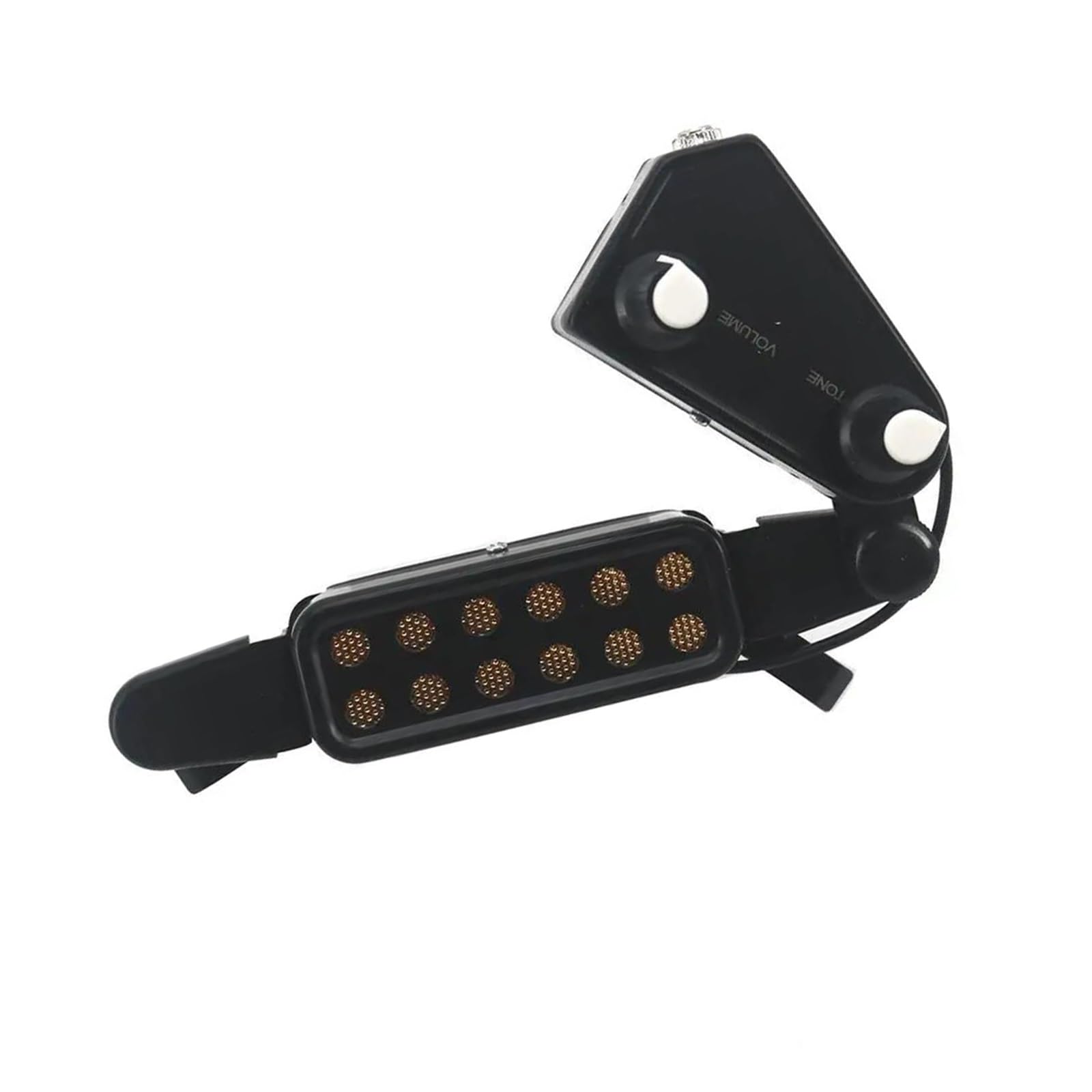 Professionele akoestische gitaar pick-up 12 Geluidsgaten Magnetische Pickup Akoestische Gitaar Pickup Transducer Eenvoudige Installatie Gitaar Pickup Muziekinstrumenten Accs