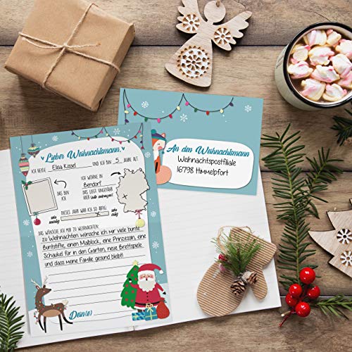 Letters to Santa Claus, for labelling and posting yourself, Christmas Post, Gift Ideas and Gift Wishes for Children - Image 4