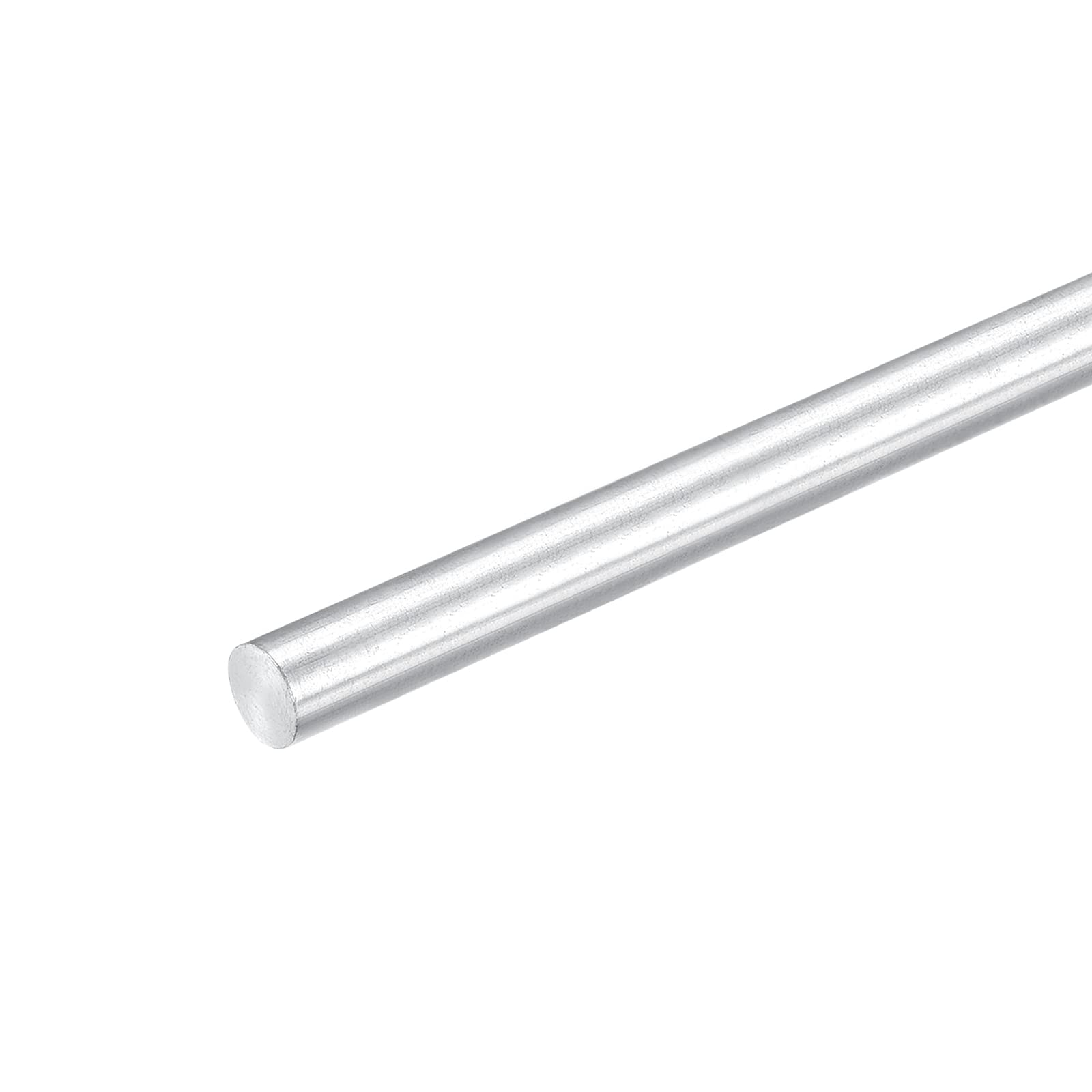 sourcing map Tige Aluminium Rond Plein Barre 10mm Diamètre 400mm Longueur Tour Barre Stock pour Bricoleur Fabrication Artisanale Coffret de 1