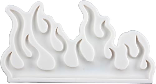 Miniatura 6 de Moldes de silicona para decoración de pasteles de fuego, moldes de silicona para decoración de cupcakes, decoración de pasteles, caramelo, pasta de
