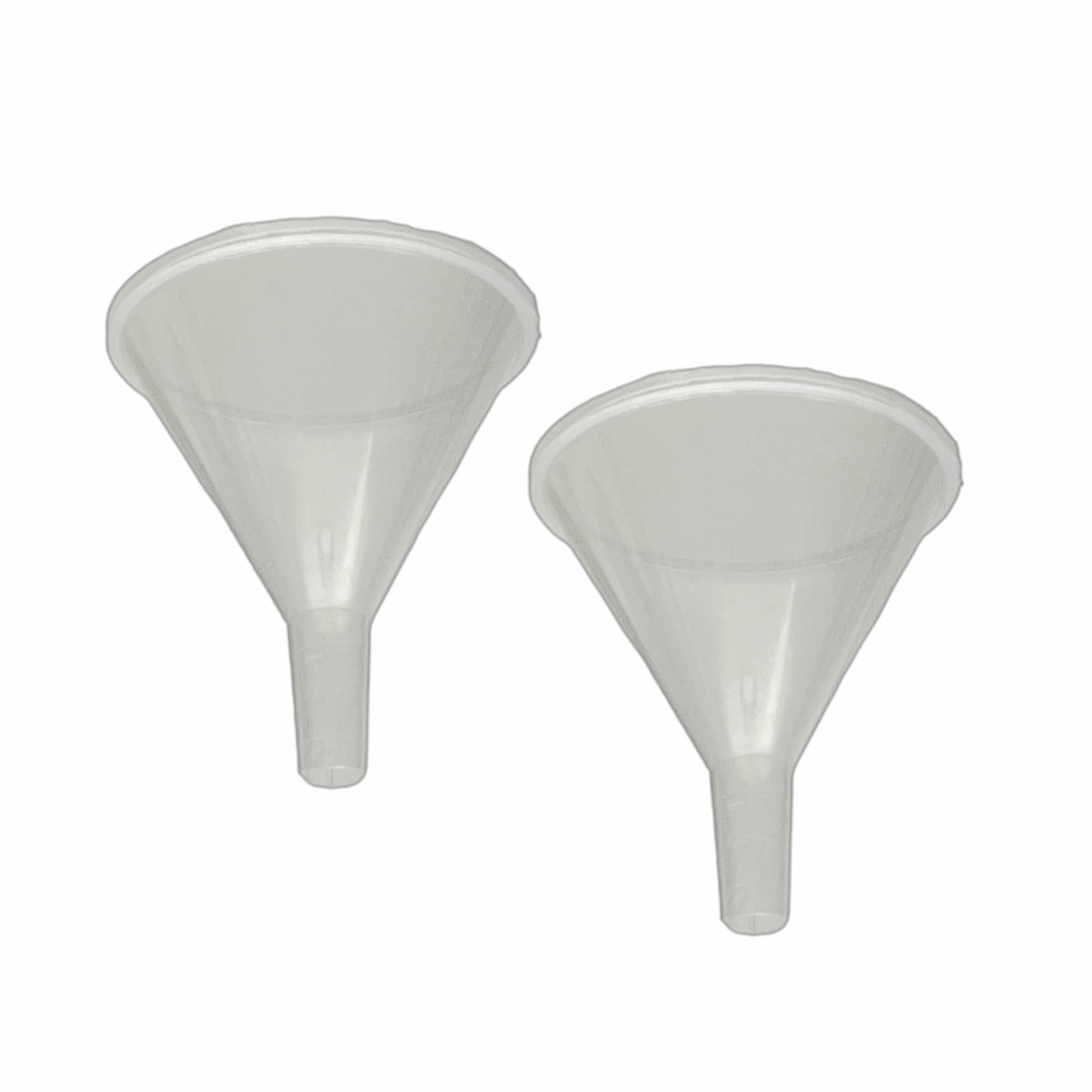 Funnel Polypropylene Plastic 120mm 4.5" Diameter 2-Pack