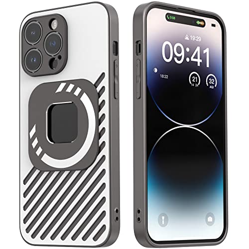 Protection objectif iPhone 14 coque magnétique aluminium pour éviter rayures